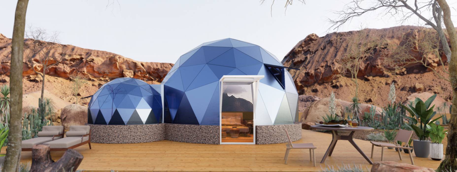 潢川县球形智能光伏玻璃星空房